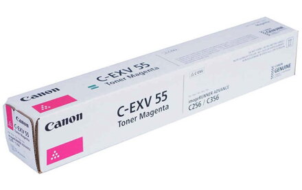 Canon originální  TONER CEXV55 MAGENTA iR-ADV C256/C257/C356/C357  18 000 stran A4 (5 - CHIPLESS