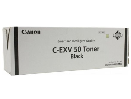 Canon originální  TONER CEXV50 BLACK iR1435/1435i/1435iF  17 600 stran A4 (5%) - CHIPLESS