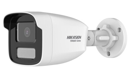HIKVISION HiWatch IP kamera HWI-B449H(C)/ Bullet/ 4Mpix/ objektiv 4 mm/ H.265+/ krytí IP67/ LED až 50m/ kov+plast