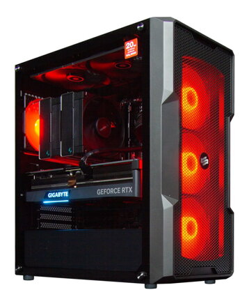 HAL3000 Alfa Gamer Elite / AMD Ryzen 7 7700X/ 32GB/ RTX 4080/ 1TB PCIe4 SSD/ WiFi/ W11