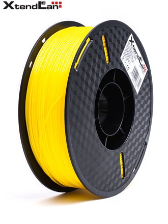 XtendLAN TPU filament 1,75mm žlutý 1kg