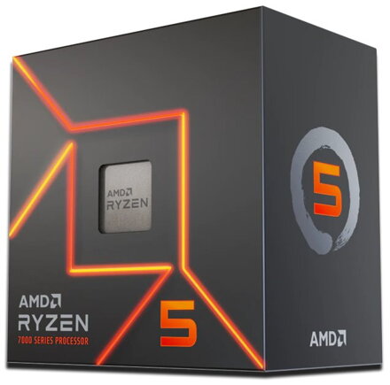 AMD Ryzen 5 7600 / LGA AM5 / max. 5,1GHz / 6C/12T / 38MB / 65W TDP / BOX a chladič Wraith Stealth