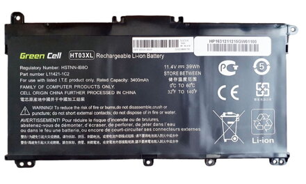 TRX baterie GCHP163/ 11.55V/ 3550 mAh/ Li-Pol/ HT03XL HSTNN-LB8M L11421-545 pro HP 240 G7 245 G7 250 G7 255/ neorigináln