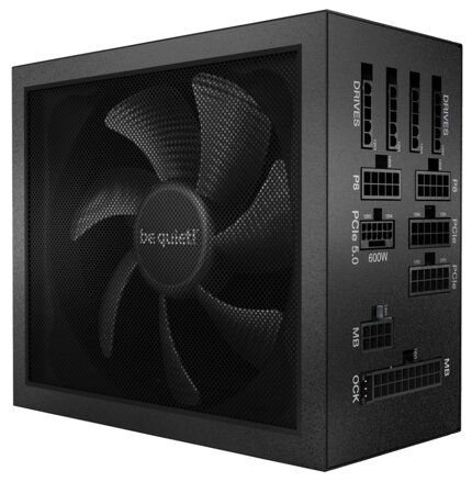 Be quiet! / zdroj DARK POWER 13 850W / ATX 3.0 / active PFC / 135mm fan / 80PLUS Titanium / modulární