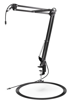 Endorfy stojan na mikrofon Streaming Boom Arm / max 63mm tloušťka stolu / 100x90 mm / černý