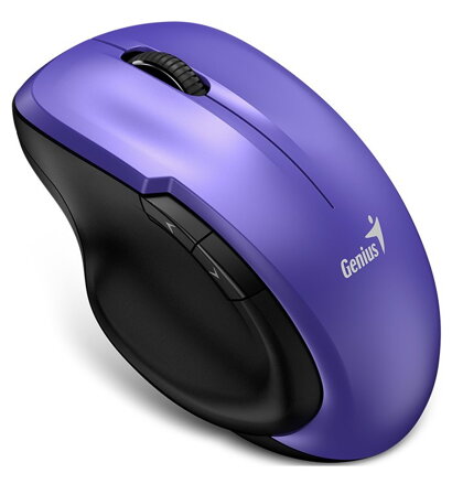 GENIUS Ergo 8200S Purple/ 1200 dpi/ bezdrátová/ 5tlačítek/ tichá/ BlueEye senzor/ fialová