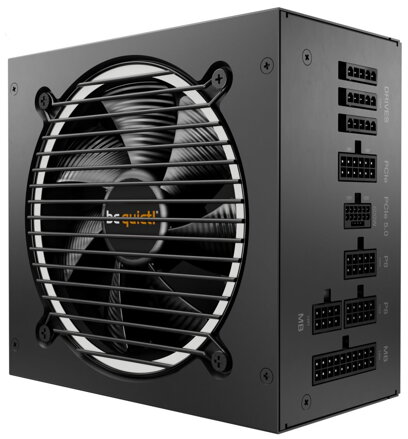 Be quiet! / zdroj PURE POWER 12 M 750W / ATX 3.0 / active PFC / 120mm fan / 80PLUS Gold / modulární