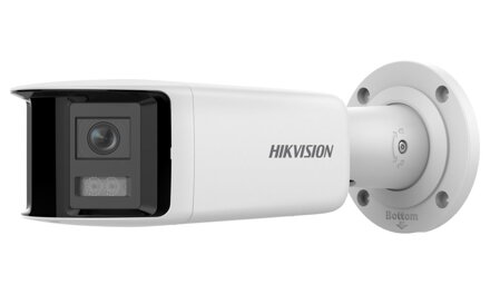 Hikvision DS-2CD2T46G2P-ISU/SL(2.8mm)(C) 4MPix IP AcuSense panoram. kamera; IR 40m, WDR 120dB, Audio, Alarm, Mik, Blikač