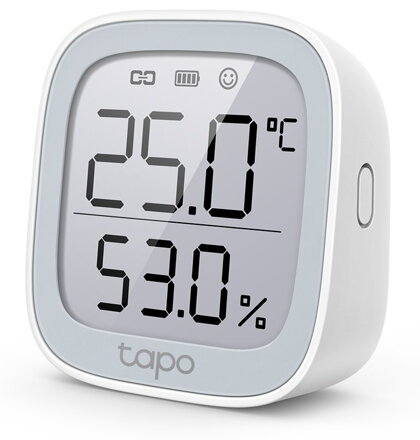 TP-Link Tapo T315, Chytrý teploměr, přesné měření teploty a vlhkosti, vyžaduje Tapo smart hub H100