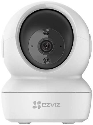 EZVIZ IP kamera H6C 2K+/ vnitřní/ Wi-Fi/ 4Mpix/ objektiv 4mm/ H.265/ IR přísvit až 10m/ bílá