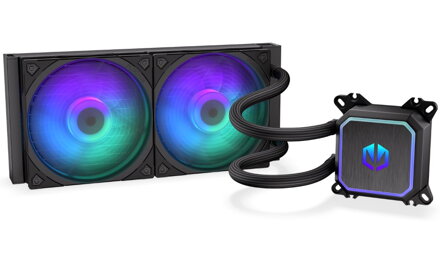 Endorfy vodní chladič CPU Navis F240 ARGB / 2x120mm ARGB /  PWM / AMD i Intel