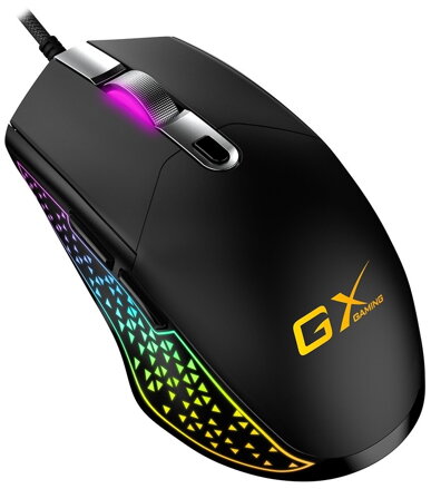 GENIUS GX GAMING Scorpion M705/ drátová/ RGB podsvícení/ 800-7200 dpi/ USB/ 6tlačítek/ černá