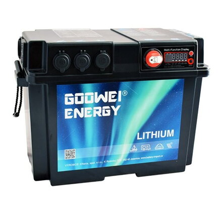 GOOWEI ENERGY BATTERY BOX Lithium GBB200, 200Ah, 12V, menič 1000W