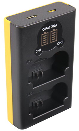 PATONA nabíječka Foto Dual LCD Fuji NP-W235 - USB pro X-T4
