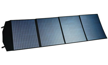 ROLLEI solárny panel pre nabíjacie stanice P200, výkon 200W, čierny