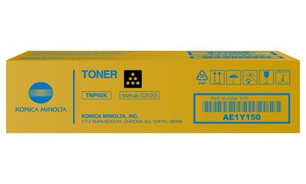 Konica Minolta TNP92K,Toner černý, pro bizhub C3120i, 6000 stran