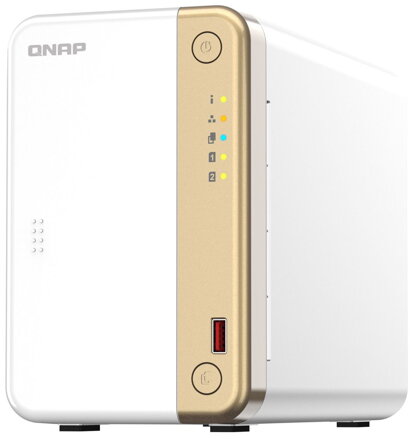 QNAP TS-262-4G   2x SATA/ 4GB RAM/ 2x M.2 NVMe/ 1x PCIe/1x 2,5GbE/ 1x HDMI 4K/ 4x USB