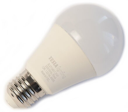 Tesla LED žárovka BULB E27/12W/230V/1521lm/25 000h/4000K denní bílá 220st