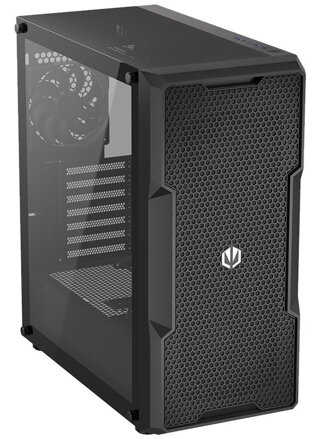 POŠKOZENÝ OBAL - Endorfy skříň Regnum 400 Air / ATX / 4x120mm / 2xUSB / prosklená bočnice / černá