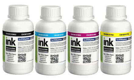 COLORWAY alternativní inkoustová náplň pro EPSON / C13T66464A / L1x0/ L2x0/ L355/ L550/ 4x 200ml  Multipack