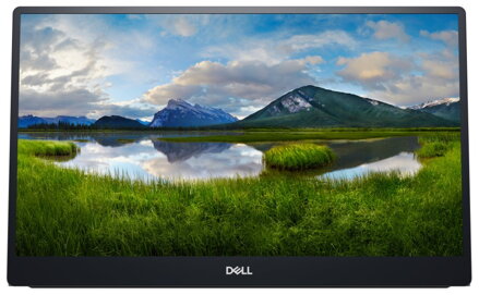 DELL P1424H přenosný/ 14" LED/ 1920x1080/ Full HD/ 700:1/ 6ms/ 2 x USB-C stříbrný/ 3Y Basic on-site