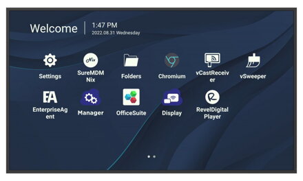 ViewSonic Flat Display CDE6530/65"/24-7 LCD/3840x2160/8ms/450cd/HDMI x 3/USB A x 2/USB-C/RJ45/RS232/repro/Android
