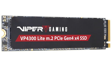 PATRIOT VIPER VP4300 Lite 1TB SSD / Interní / M.2 PCIe Gen4 x4 NVMe / 2280 / DRAMLESS