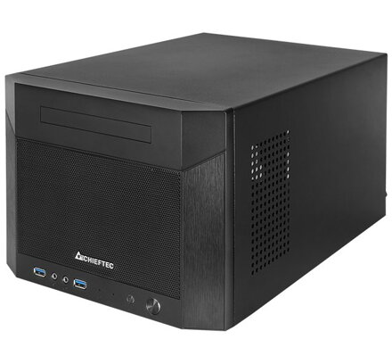 CHIEFTEC Mini ITX CN-01B Pro Cube mini / 2x USB 3.0 / černý