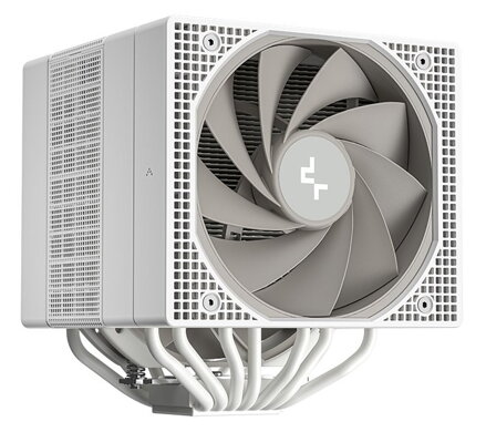 DEEPCOOL chladič CPU Assassin IV / dual tower / 120mm + 140mm fan / 7x tep. trubice /  Intel i AMD / bílý
