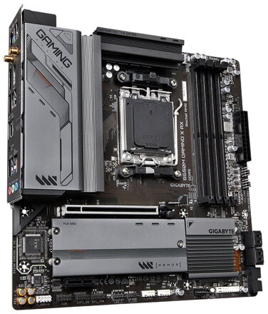 OPRAVENÉ - GIGABYTE B650M GAMING X AX / AMD B650 / AM5 / 4x DDR5 / 2x M.2 / HDMI / 2x DP / USB-C / Wi-Fi / mATX