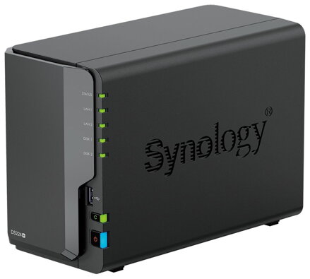 Synology DS224+  2x SATA, 2GB RAM, 2x USB 3.2, 2x GbE