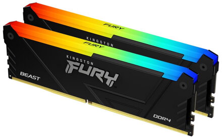 KINGSTON FURY Beast RGB 64GB DDR4 3200MT/s / DIMM / CL16 / KIT 2x 32GB