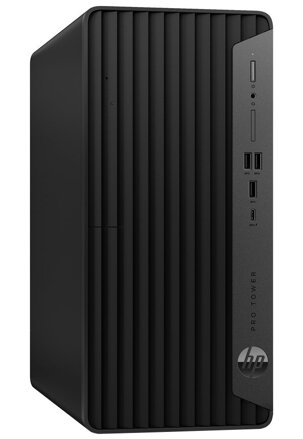 HP Pro Tower 400 G9/ i3-13100/ 8GB DDR4/ 512GB SSD/ Intel® UHD/ bez OS/ kbd+myš/ černý