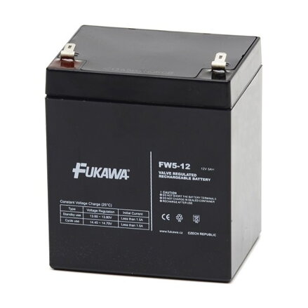 FUKAWA olovená batéria FW 5-12 F1 pre UPS