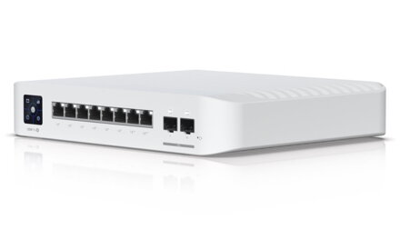 Ubiquiti UniFi Switch Professional 8 PoE - 8x Gbit RJ45, 2x SFP+, 6x 802.3af/at, 2x 802.3bt (PoE budget 120W)