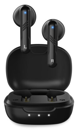 GENIUS bezdrátový headset TWS HS-M905BT Black/ Bluetooth 5.3/ USB-C nabíjení/ černá