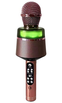 N-GEAR Star Mic 100 Space Pink / Bezdrátový BT mikrofon