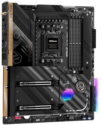 OPRAVENÉ - ASRock X670E Taichi / AMD X670 / AM5 / 4x DDR5 /  4x M.2 / HDMI / 2x USB-C / WiFi / EATX