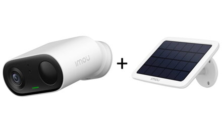 Imou set IP kamera cell Go + solární panel/ Bullet/ Wi-Fi/ 3Mpix/ krytí IP65/ obj. 2,8 mm/ 8x dig. zoom/ H.265/ IR ž 7m