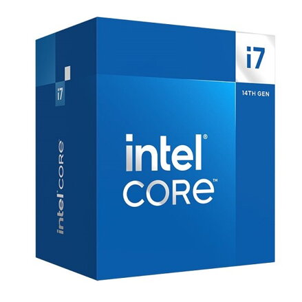 INTEL Core i7-14700 / Raptor Lake R / LGA1700 / max. 5,4GHz / 8P+12E/28T / 33MB / 65W TDP / VGA / BOX