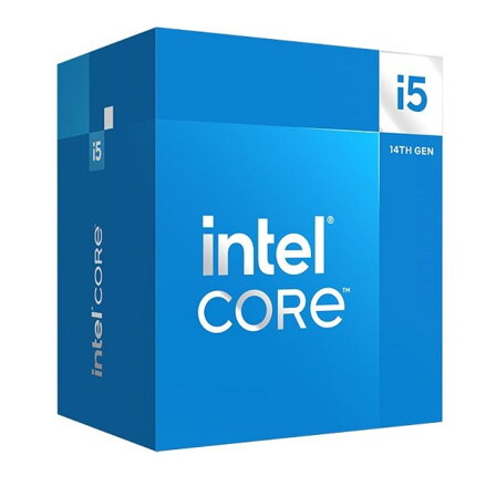 INTEL Core i5-14400 / Raptor Lake R / LGA1700 / max. 4,7GHz / 6P+4E/16T / 20MB / 65W TDP / VGA / BOX