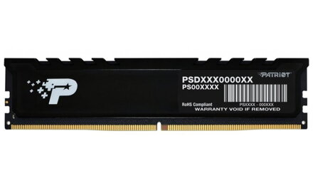 PATRIOT Signature Premium 16GB DDR5 5600MT/s / DIMM / CL46 / 1,1V