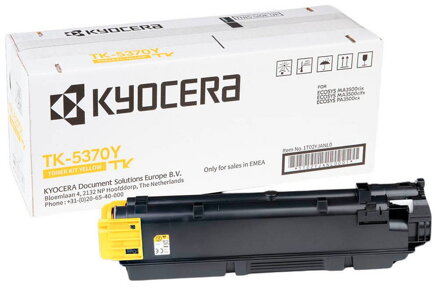 Kyocera toner TK-5370Y (žlutý, 5000 stran) pro ECOSYS PA3500/MA3500