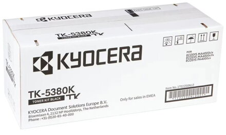 Kyocera toner TK-5380K černý na 13 000 A4 stran, pro PA40000cx, MA4000cix/cifx