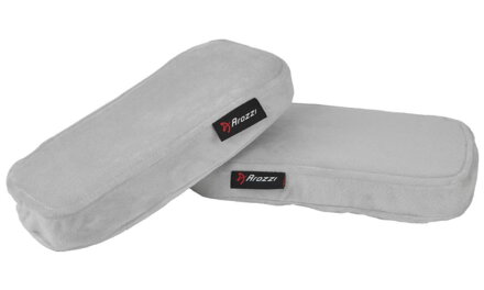 AROZZI Memory Foam Armrest Pads/ náhradní područky pro herní židle/ paměťová pěna/ šedé