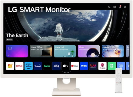 LG smart monitor 32SR50F-W s webOS  31,5" / IPS / 1920x1080/ 250cd/m2 / 8ms / 2x HDMI /2x USB/repro/bílý