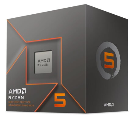 AMD Ryzen 5 8500G / LGA AM5 / max. 5,0GHz / 6C/12T / 22MB / 65W TDP / Radeon 740M / BOX vč. chladiče Wraith Stealth