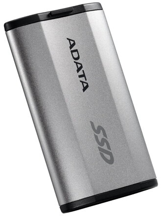 ADATA SD810 4TB SSD / Externí / USB 3.2 Type-C / 2000MB/s Read/Write / stříbrně-šedý