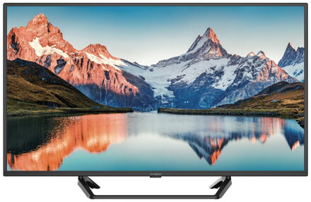 STRONG LED TV 40"/ SRT40FF2003C/ FHD/ 1920x1080/ DVB-T2/C/S2/ H.265/HEVC/ 3x HDMI/ 2xUSB/ centrální stojan/ černá/ E