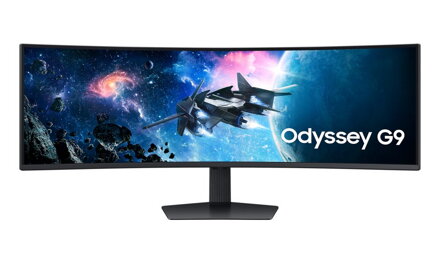 Samsung Odyssey G9 / 49"/ prohnutý/ 5120x1440/ VA/ 1ms/ 450cd/m2/ HDMI/ DP/ USB/ VESA/ černý